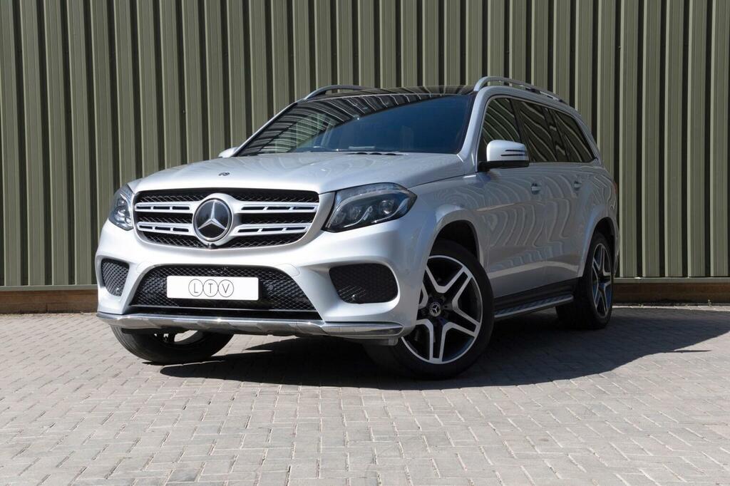 Mercedes-Benz GLS Class 3.0 Gls350d V6 Amg Line G-tronic 4Matic Euro 6 S Silver #3