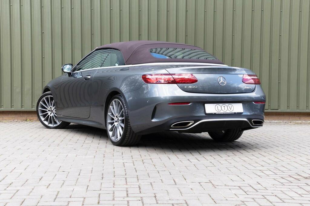 Mercedes-Benz E Class 3.0 E400 V6 Amg Line Premium Plus Cabriolet G-tr Grey #5