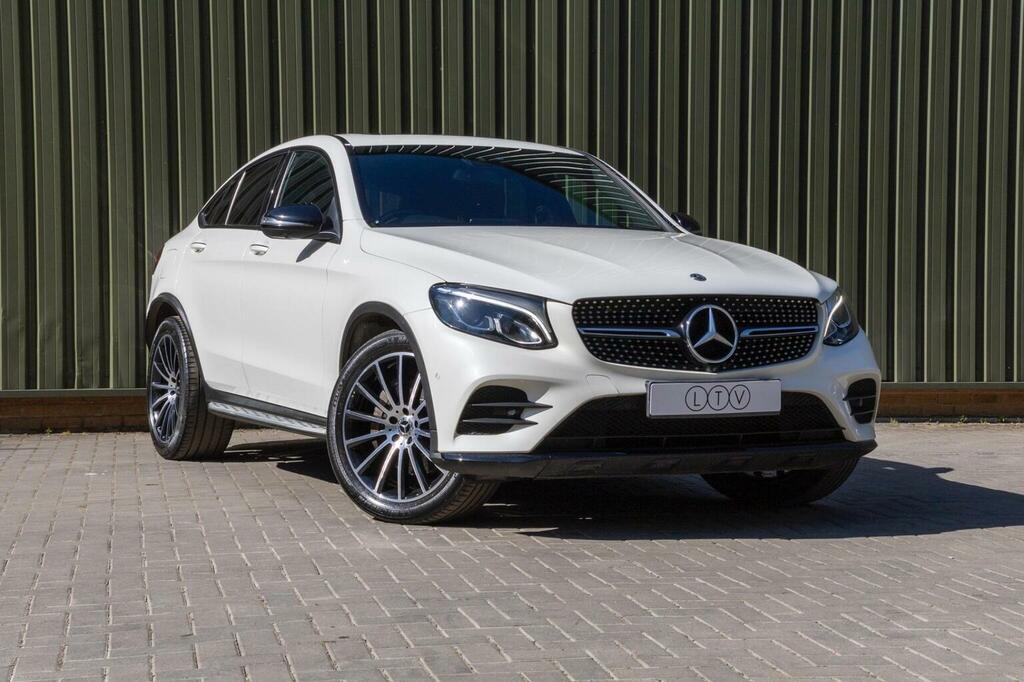 Mercedes-Benz GLC Class 2.1 Glc220d Amg Line Premium Plus Coupe G-tronic White