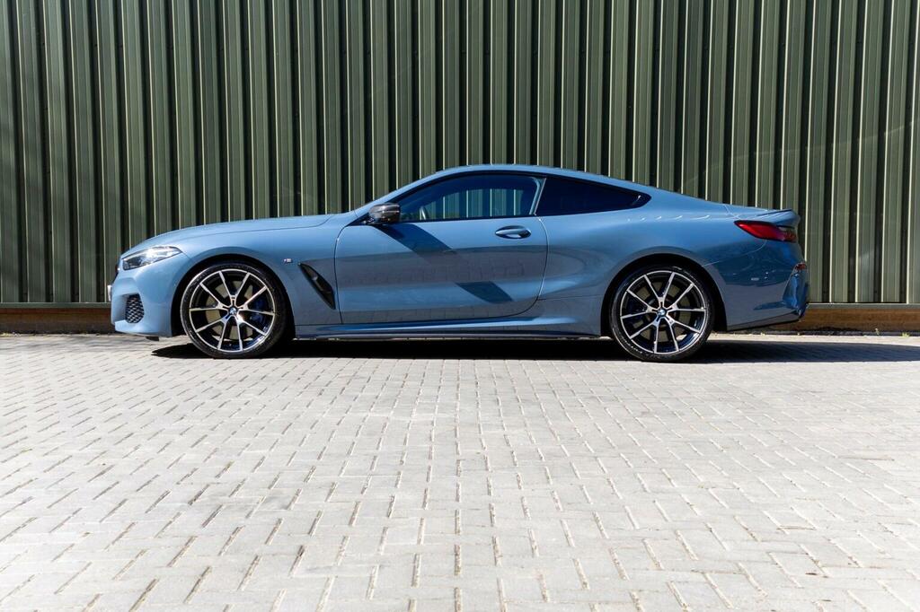 BMW 8 Series 3.0 840D Steptronic Xdrive Euro 6 Ss Blue #4