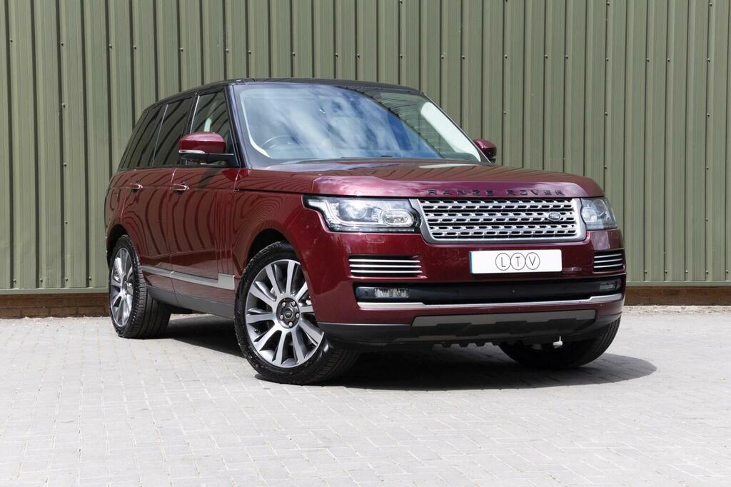 Land Rover Range Rover 4.4 Sd V8 4Wd Euro 6 Ss Red