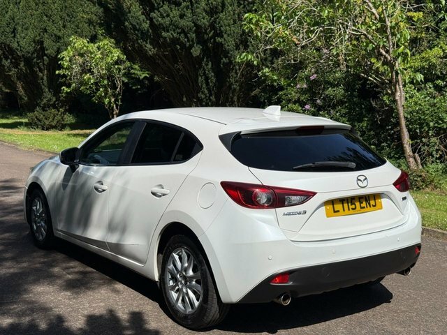 Mazda 3 Skyactiv-g Se-l Nav Hatchback LT15ENJ White #5