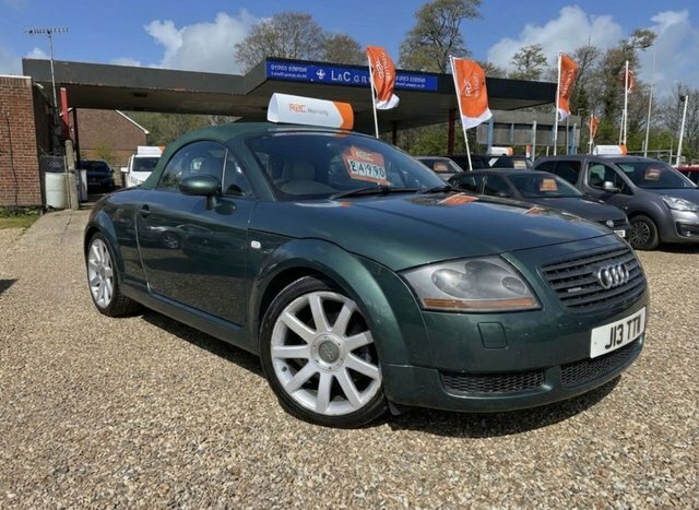 Audi TT 1.8T Roadster 225 Quattro Green