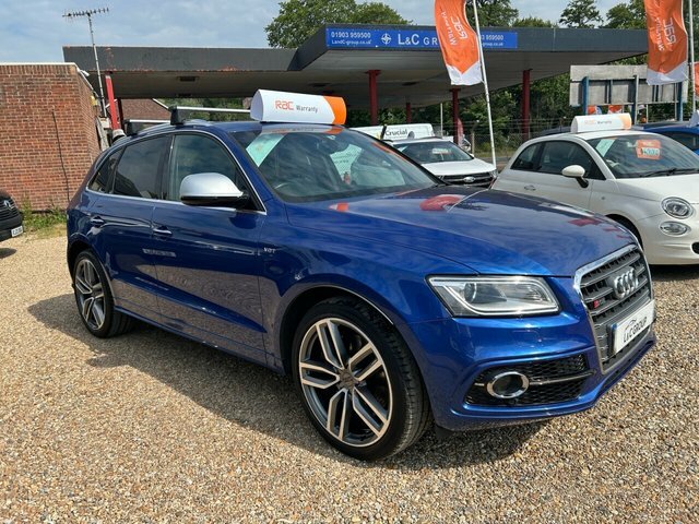 Audi SQ5 3.0 Bitdi V6 FY15JXR Blue #3