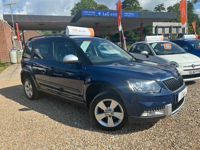 Skoda Yeti 1.6 Tdi Greenline II Elegance Outdoor Blue