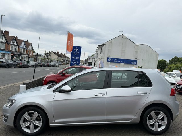 Volkswagen Golf 1.6 Tdi Bluemotion Tech Match Edition RV66GEY Silver #6