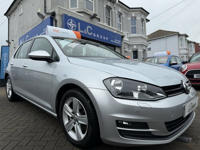 Volkswagen Golf 1.6 Tdi Bluemotion Tech Match Edition RV66GEY Silver #3