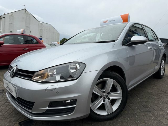 Volkswagen Golf 1.6 Tdi Bluemotion Tech Match Edition RV66GEY Silver #2