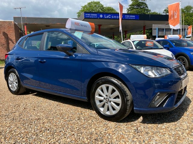 Seat Ibiza 1.0 Mpi Se Technology FH18TVJ Blue #2