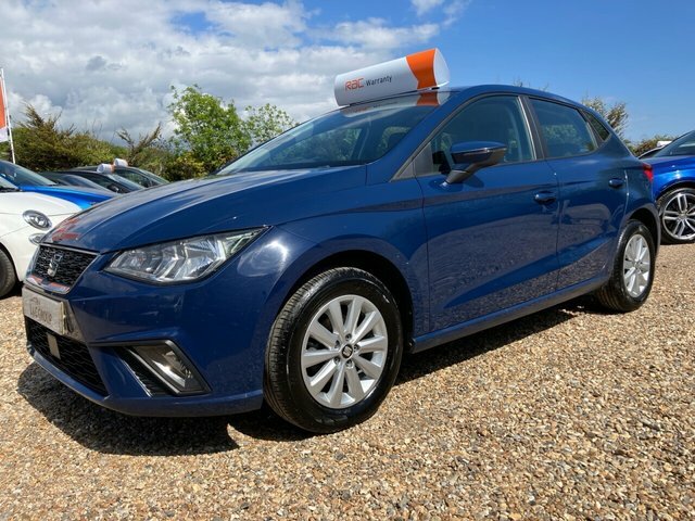 Seat Ibiza 1.0 Mpi Se Technology FH18TVJ Blue #5