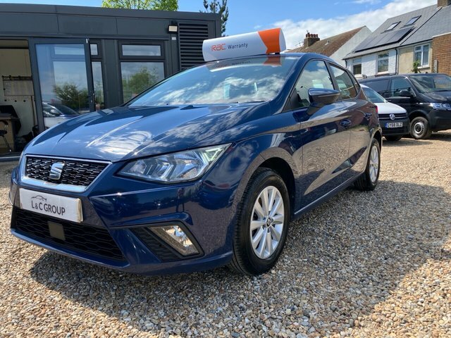 Seat Ibiza 1.0 Mpi Se Technology FH18TVJ Blue #4