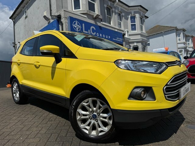 Ford Ecosport 1.5 Zetec Yellow