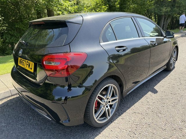 Mercedes-Benz A Class 1.5 A180d Amg Line 7G-dct Euro 6 WR67FMJ Black #6