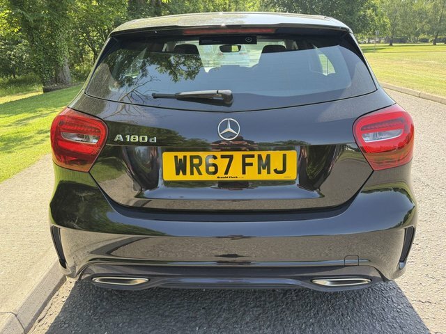 Mercedes-Benz A Class 1.5 A180d Amg Line 7G-dct Euro 6 WR67FMJ Black #5