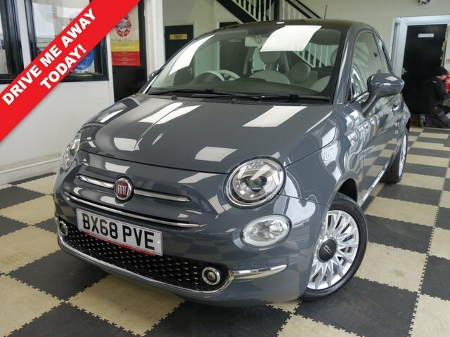Fiat 500 Twinair Lounge Hatchback Grey