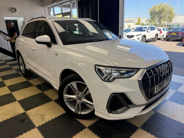Audi Q3 Tdi 40 S Line KM69YVE White #3