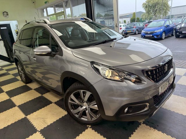 Peugeot 2008 Puretech Allure Suv YX18KMY Grey #2