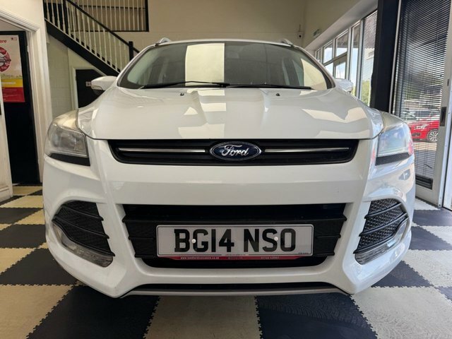 Ford Kuga Tdci Zetec Suv BG14NSO White #4