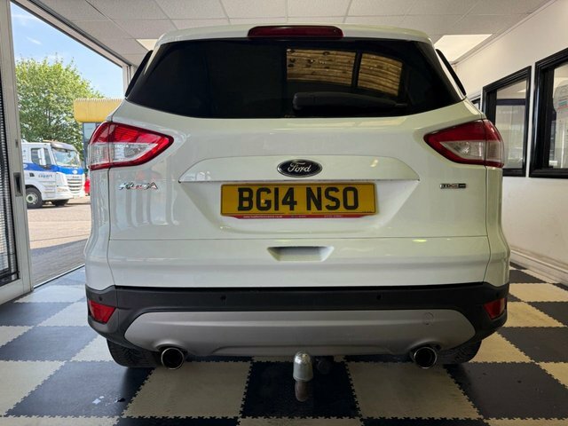 Ford Kuga Tdci Zetec Suv BG14NSO White #3