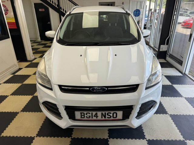 Ford Kuga Tdci Zetec Suv BG14NSO White #6
