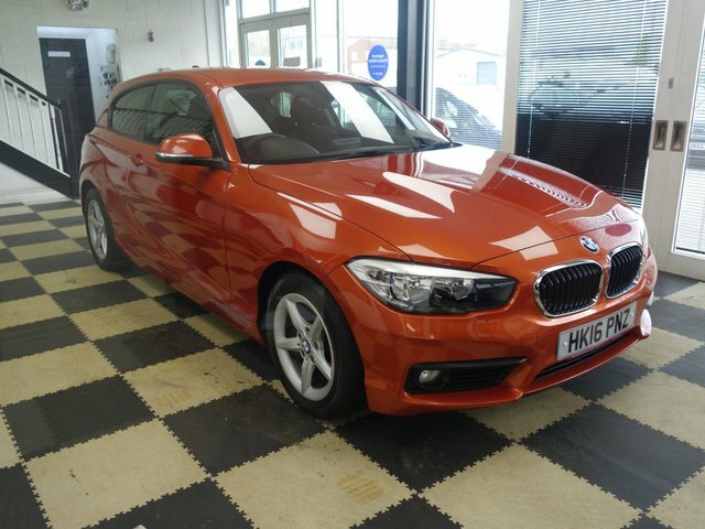 BMW 1 Series 116D Ed Plus Hatchback HK16PNZ Orange #3