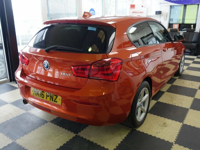 BMW 1 Series 116D Ed Plus Hatchback HK16PNZ Orange #5