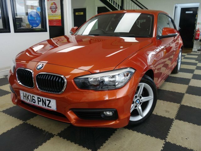 BMW 1 Series 116D Ed Plus Hatchback Orange
