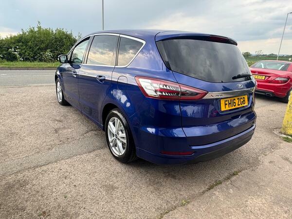 Ford S-Max 2.0 Tdci Titanium Euro 6 Ss FH16ZGB Blue #5