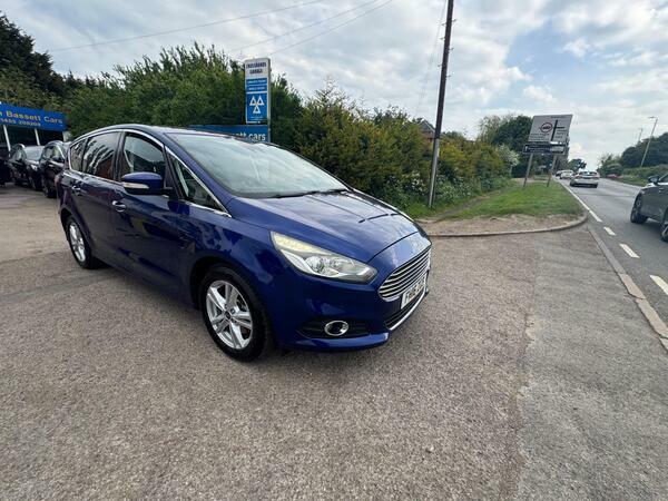 Ford S-Max 2.0 Tdci Titanium Euro 6 Ss FH16ZGB Blue #4