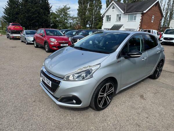 Peugeot 208 1.2 Puretech Gt Line Eat Euro 6 Ss Silver #3