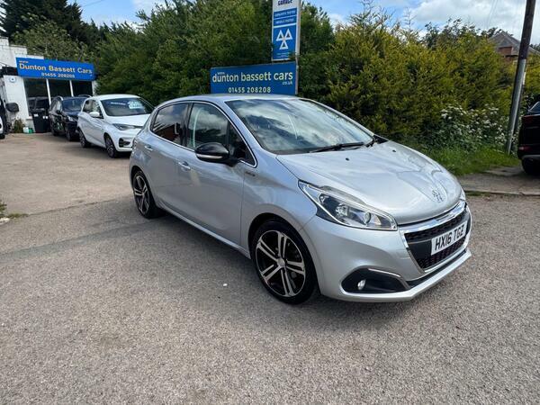 Peugeot 208 1.2 Puretech Gt Line Eat Euro 6 Ss Silver