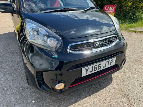 Kia Picanto 1.25 Ecodynamics Chilli Euro 6 Ss YJ66JTP Black #4