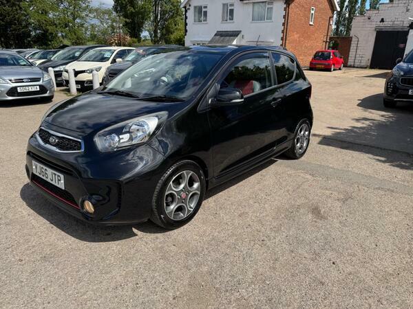 Kia Picanto 1.25 Ecodynamics Chilli Euro 6 Ss YJ66JTP Black #2