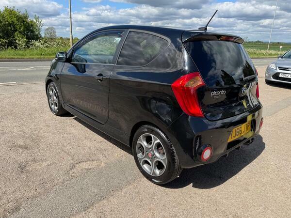 Kia Picanto 1.25 Ecodynamics Chilli Euro 6 Ss YJ66JTP Black #3