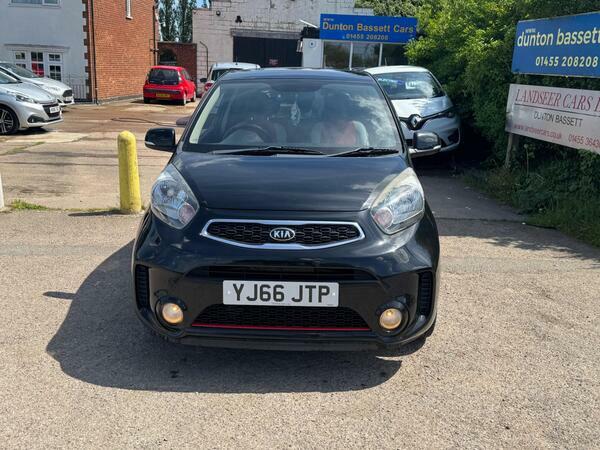Kia Picanto 1.25 Ecodynamics Chilli Euro 6 Ss YJ66JTP Black #6