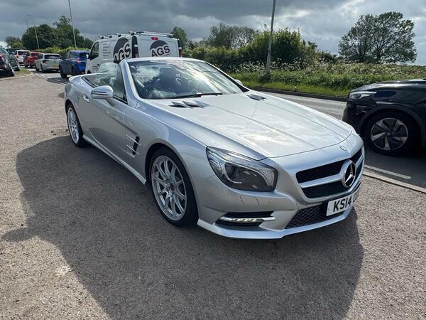 Mercedes-Benz SL Class 3.5 Sl350 Amg Sport G-tronic Euro 5 Ss Silver