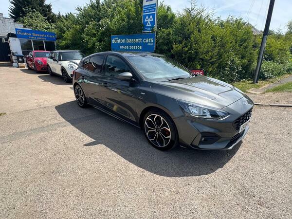 Ford Focus 1.0T Ecoboost St-line X Euro 6 Ss CK19URJ Grey #4