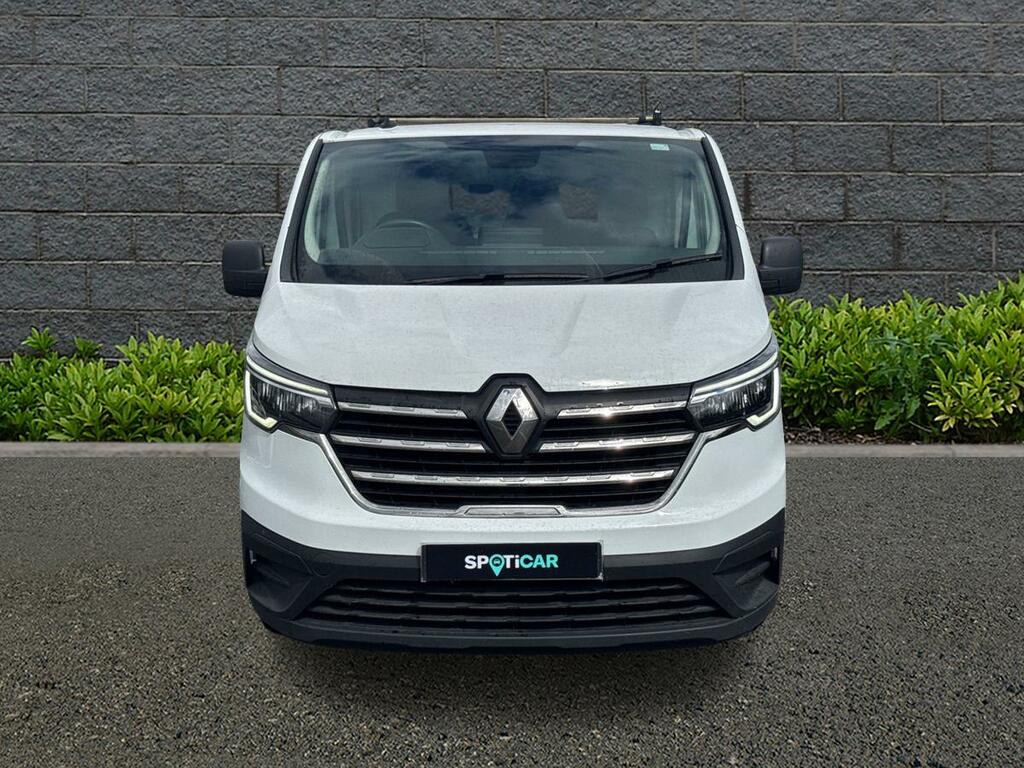 Renault Trafic 2.0 Dci Blue Sl28 Business Panel Van M YH73MVJ White #2