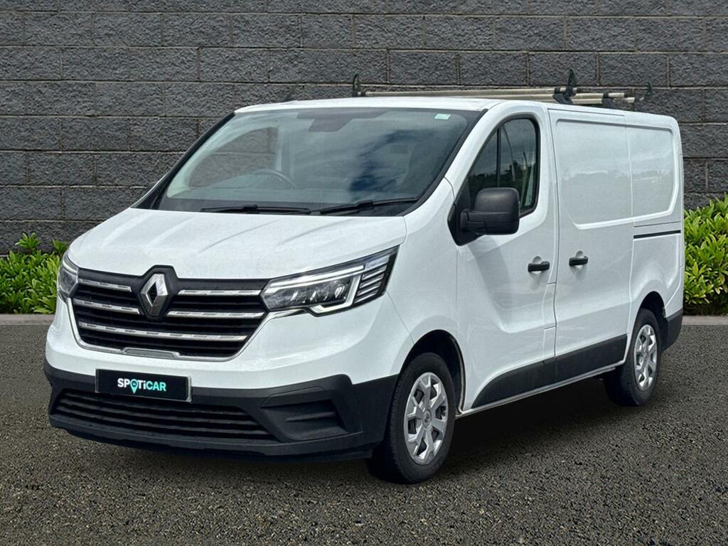 Renault Trafic 2.0 Dci Blue Sl28 Business Panel Van M YH73MVJ White #3