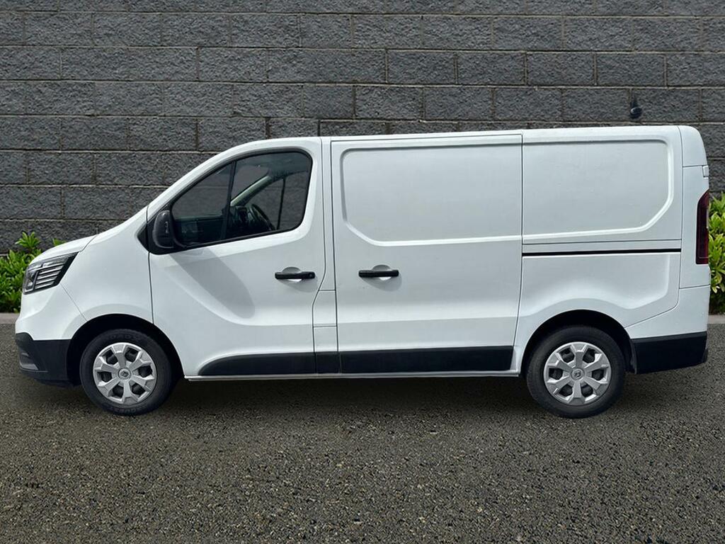 Renault Trafic 2.0 Dci Blue Sl28 Business Panel Van M YH73MVJ White #4
