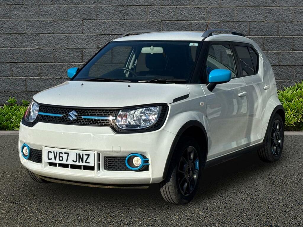 Suzuki Ignis 1.2 Dualjet Sz-t Hatchback Euro CV67JNZ White #3