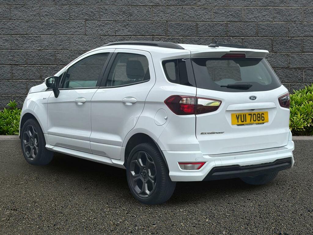 Ford Ecosport 1.0T Ecoboost Gpf St-line Suv Eu YUI7086 White #5