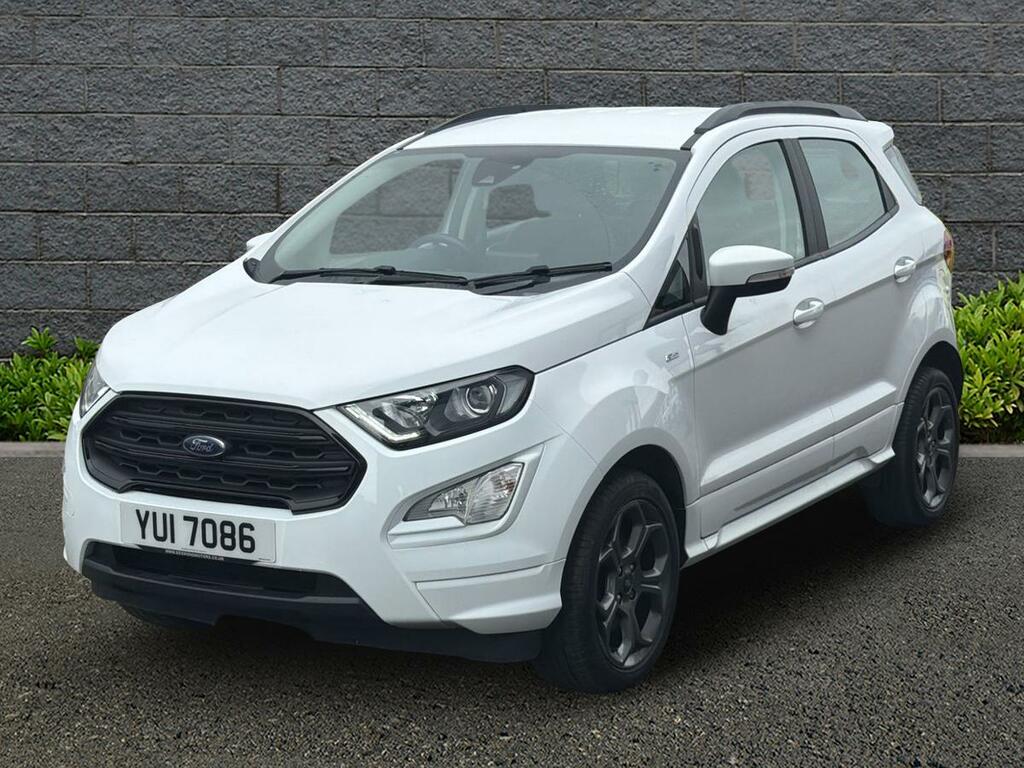 Ford Ecosport 1.0T Ecoboost Gpf St-line Suv Eu YUI7086 White #3