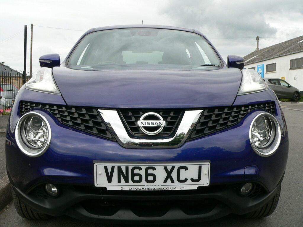 Nissan Juke 1.5 Dci N-connecta Euro 6 S S VN66XCJ Blue #2