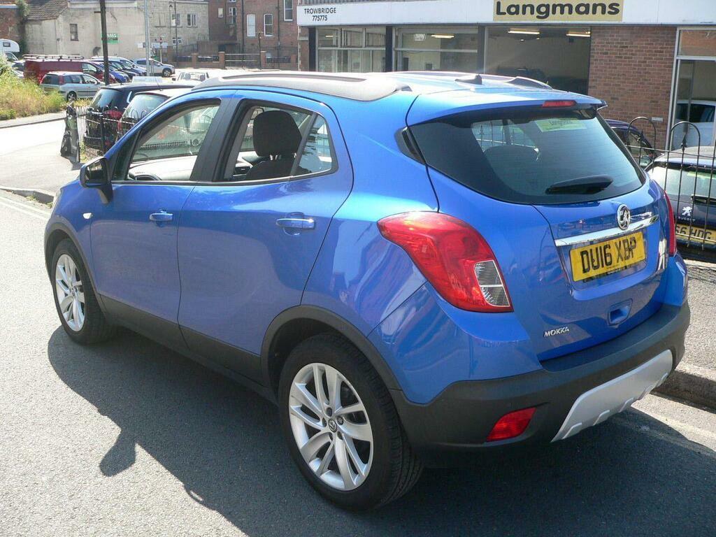 Vauxhall Mokka 1.6I Exclusiv 2Wd Euro 6 S S DU16XBP Blue #4