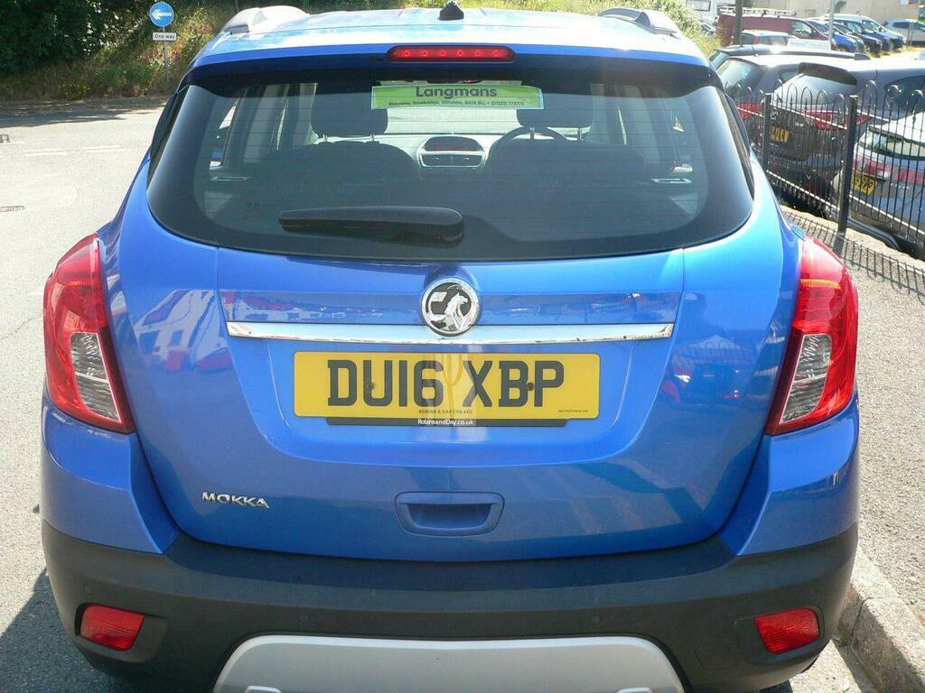 Vauxhall Mokka 1.6I Exclusiv 2Wd Euro 6 S S DU16XBP Blue #6