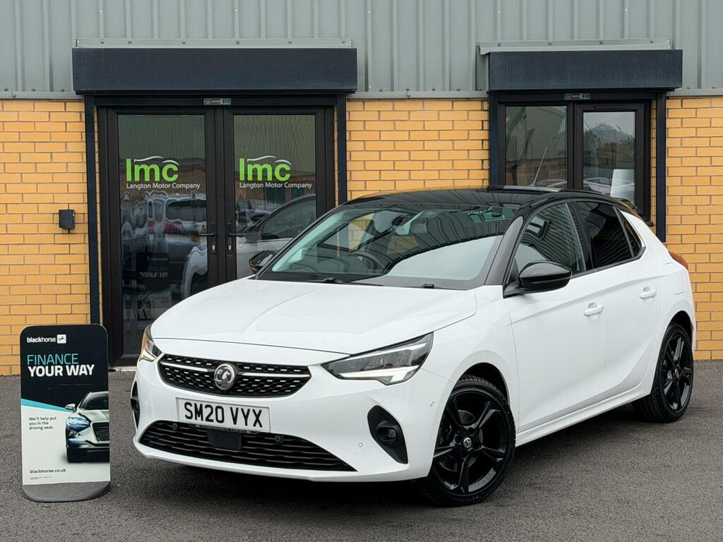Vauxhall Corsa Hatchback 1.2 Turbo Elite Nav Premium Euro 6 White