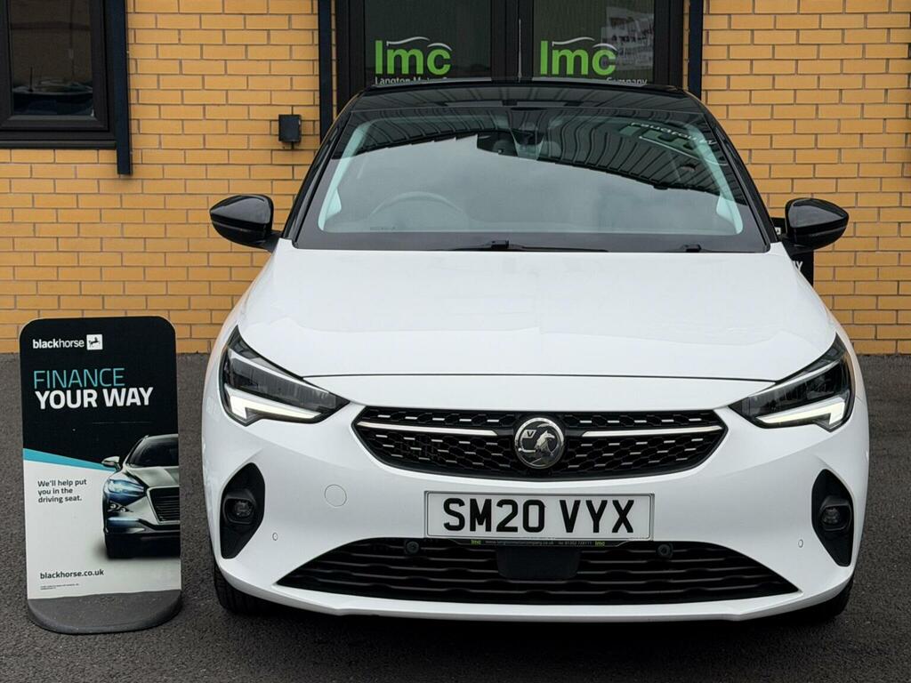 Vauxhall Corsa Hatchback 1.2 Turbo Elite Nav Premium Euro 6 SM20VYX White #5