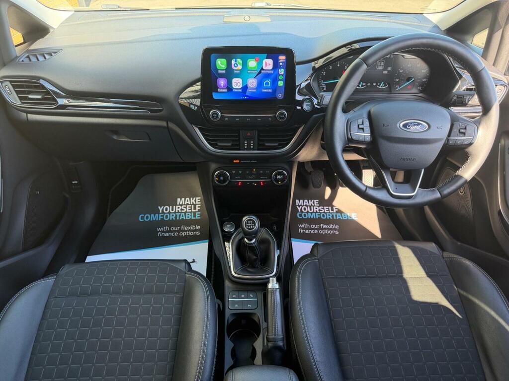 Ford Fiesta Hatchback 1.0T Ecoboost Titanium X Euro 6 Ss AE69GWW Black #2