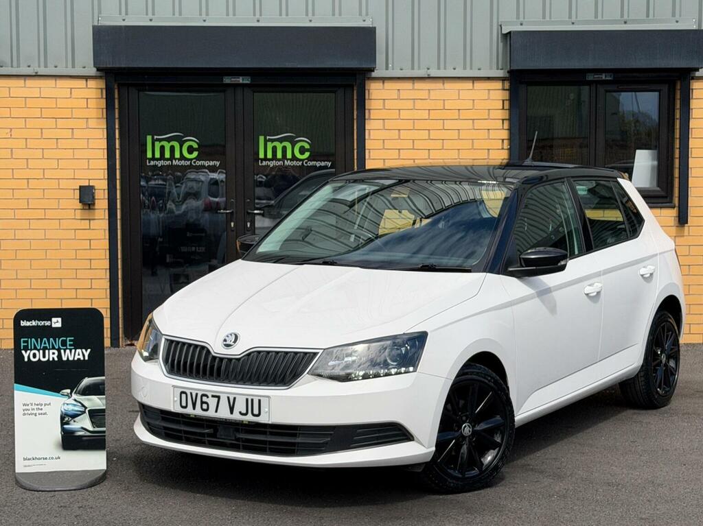 Skoda Fabia Hatchback 1.0 Tsi Colour Edition Euro 6 Ss White
